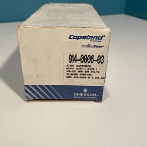 COPELAND 914-0006-01 CAPACITOR with Bleed resistor 2" dia. NOS. 330V - Picture 1 of 5