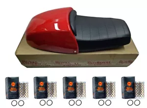 Conjunto de doble asiento genuino Royal Enfield GT Continental y filtros de aceite - Imagen 1 de 7