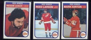 1982-83 O-Pee-Chee #87 Mark Kirton Red Wings  NM-MT