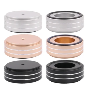4PCS HiFi Speaker Isolation Stand Amplifier Turntable DAC Floor Protector Pads - Picture 1 of 20