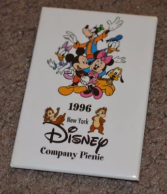 Vtg Disney New York 1996 Company Picnic Pin Cast Member - Image 1 of 4