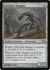 Lockjaw Snapper Shadowmoor PLD Artifact Uncommon MAGIC MTG CARD ABUGames