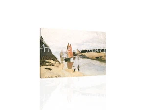 Breakwater At Trouville-Monet - GICLEE ART PRINT 12 x 15 Many Sizes - Picture 1 of 2