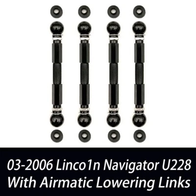 Kit de descenso de suspensión neumática ajustable para Lincoln Navigator U228 03-2006 enlaces Foto 1 de 4