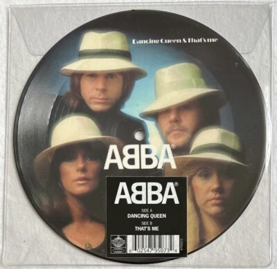 ABBA -Dancing Queen- Rare UK Limited Edition Picture Disc 7" (Vinyl Record) - Image 1 of 3