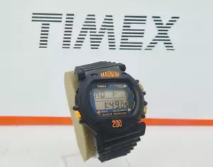 Timex Magnum 200 Watch Rare Vintage Retro Chronograph Mens - Picture 1 of 13