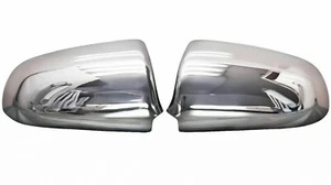 Juego de tapas decorativas de espejo de acero inoxidable tapas cromadas para AUDI A3 8P, A4 B6 B7, A6 4F - Imagen 1 de 2