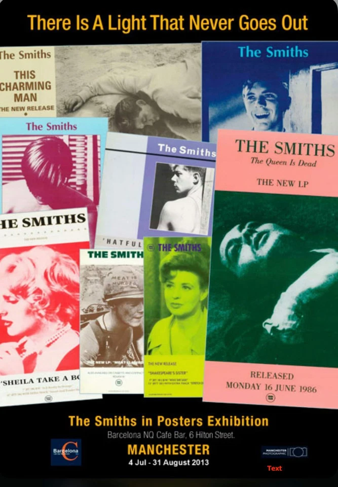 2013 The Smiths "There Is A Light That Never Goes Out" Song Posters Reprint Ad - Image 1 of 1