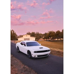 Dodge Challenger Art Poster #005: High Resolution Elevate Your Automotive Decor - Picture 1 of 12