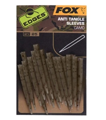 Fox Edges Camo Anti Tangle Sleeves *All Types* NEW Carp Fishing Terminal - Image 1 of 4