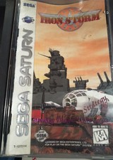 Iron Storm (Sega Saturn, 1996) Game In Case