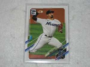 2021 Topps Series 2 Advanced Stats #634 Pablo Lopez 162/300 - Miami Marlins - Picture 1 of 2