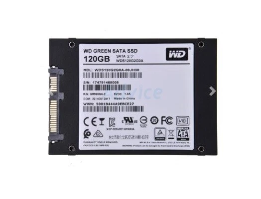 Western Digital Green SATA SSD WDS120G2G0A - 00JH30 120Gb Hard Drive - Image 1 of 1