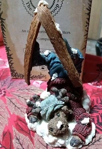 Boyds Bears Moose Troop Morton Mooseflop Moguls Happen Skiing In Box #36906 - Picture 1 of 8