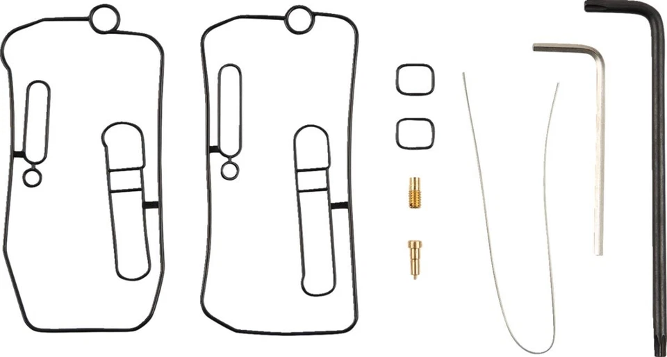 Athena Motorcycle Dual Spray Venturi Jet Kit Preto/Dourado Para Honda CRF 150 F - Imagem 1 de 1