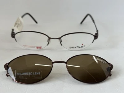 NUEVO Easy Twist CT 208 Marrón 48.16.135 Mujer’s Monturas Anteojos Clip Magnético Foto 1 de 4