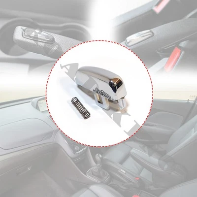 1x Capuchon de bouton de frein à main chromé pour Opel Mokka X 42389776D Neuf - Photo 1/4