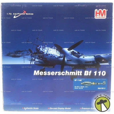 Автомобиль Hobby Master 1:72 Air Power Series Messerschmitt Bf 110 2011 #HA1811 - Изображение 1 из 4