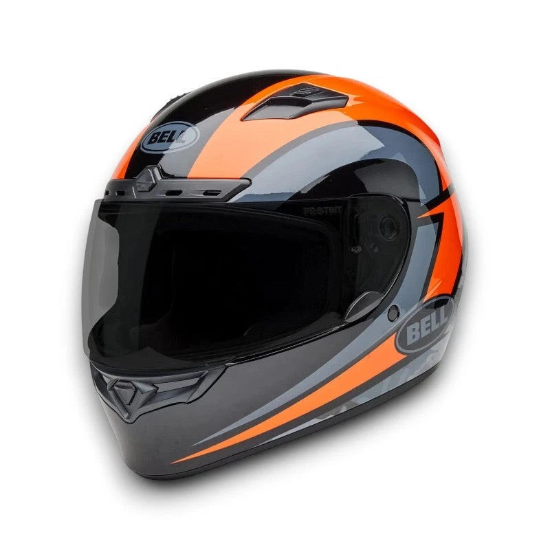Bell Powersports Qualifier DLX MIPS Naranja/Negro Blitz Medio - Totalmente Funcional Foto 1 de 1