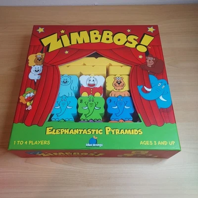 Blue Orange Games ZIMBBOS Elephantastic Pyramids Complete Wooden Strategy - Image 1 of 3