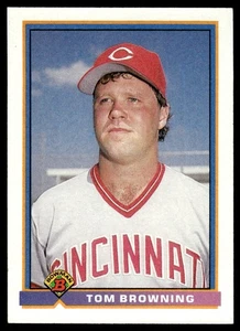 1991 Bowman Tom Browning Cincinnati Reds #684 - Picture 1 of 2