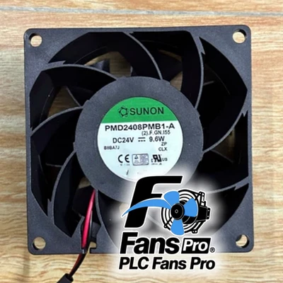 1PCS Brand New SUNON PMD2408PMB1-A DC24V 9.6W 80*80*38mm inverter fan Fast Ship - Image 1 of 3