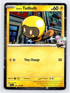 Iono's Tadbulb - (Cosmos Holo) 052/159 - Miscellaneous Cards & Products Holo - Picture 1 of 2