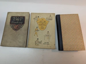 LOT OF 3 Cooking Books: The Art of Cooking and Serving Magic Chef Cooking HC VTG - Bild 1 von 24