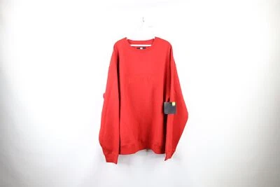 Nuevo de Colección Años 90 Marithe Francois Girbaud Hombres XL Deletrear Calce Suelto Sudadera Roja Foto 1 de 4