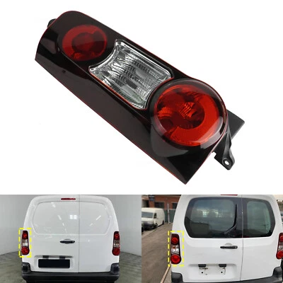 For Peugeot Partner Van MK2 Tepee 2D 12-18 Rear Brake Tail Light Lamp Cover Left - Image 1 of 4