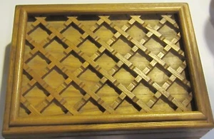 Vintage Styled by MELE Wood Jewelry Box Japan - Picture 1 of 10