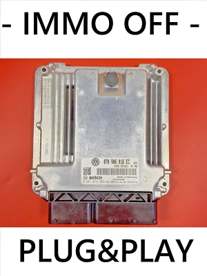 IMMO OFF/ECU VW T5 2,5 TDI BNZ /MANUAL/ 0281014893 - 070906016EC /Fast Courier - Immagine 1 di 4