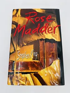 Stephen King 1995 Rose Madder First Edition Hardback Book 1st Print Stand Misery - Imagen 1 de 10