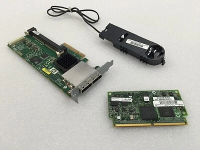 HP Smart Array P411/512 MB w/ Battery 491193-B21 462918-001 - Image 1 of 2