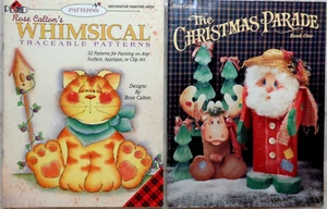 Rose Calton Author - Decorative Painting Art Books - Lot of 2 Books - Imagen 1 de 1