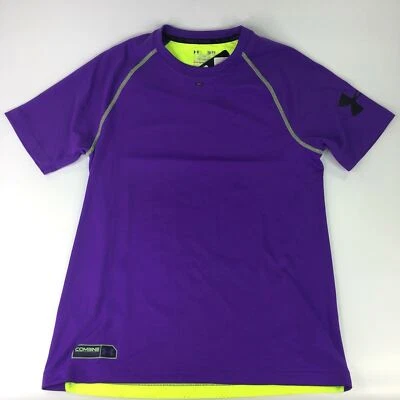 Camiseta Under Armour Para Hombres Talla Pequeña Combine Training B.i.c Heatgear 1242815-563 Nueva Con Etiquetas Foto 1 de 4