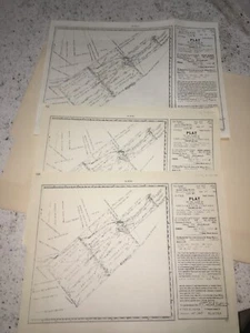 3 identical mid century mining plat maps Chittyna Exploration Co. Sitka, Alaska - Picture 1 of 10
