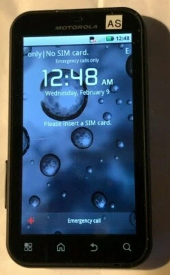 Motorola Defy Black MB525 (T-Mobile) MINT RESTRICKED PROPERTY NOT FOR SALE AS - Image 1 of 3