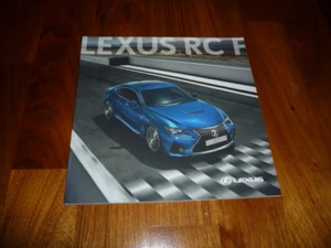 Brochure Lexus RC F 11/2014 Inghilterra - Foto 1 di 1