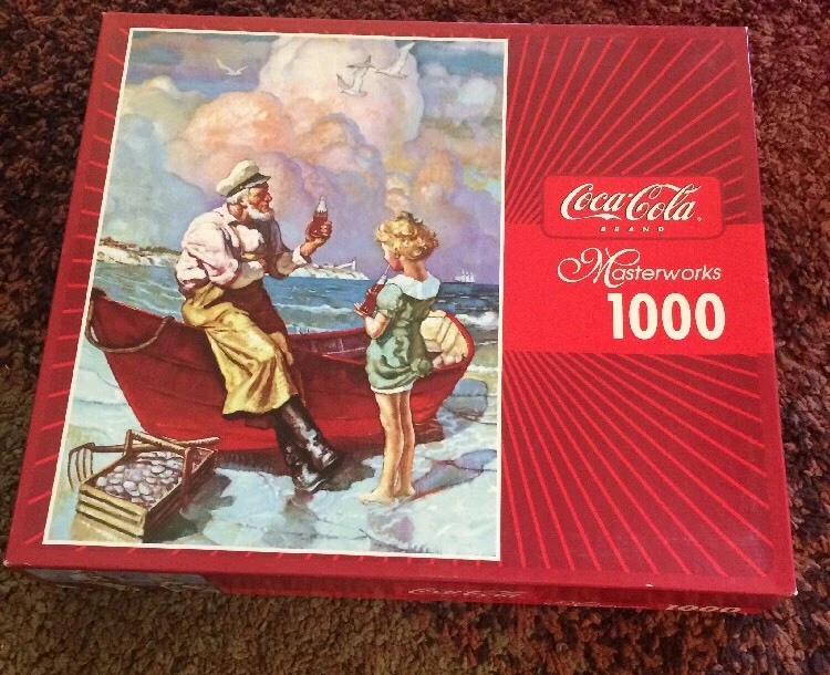 RoseArt Masterworks Rails On Dogwood Creek 1000 pieces 2001 Jigsaw Puzzle