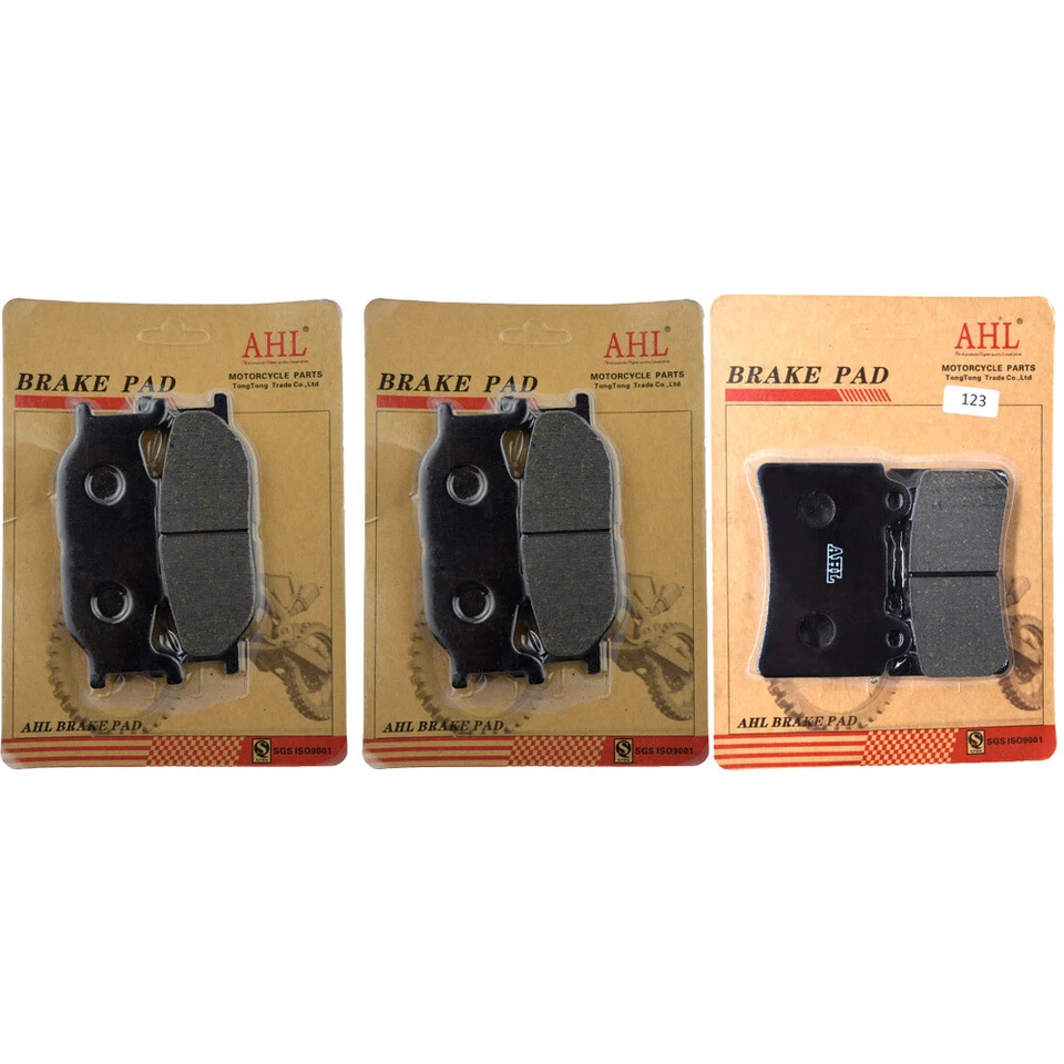 Передние задние тормозные колодки для Yamaha XVZ1300 Royal Star 02-13 XV1600 Road Star 01-09 - Изображение 1 из 1