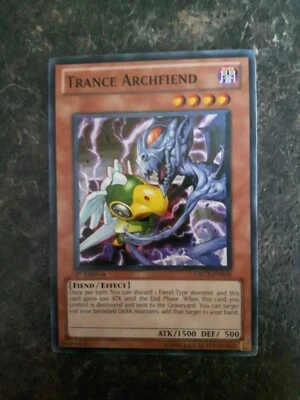 Trance Archfiend Effect 1st Edition YuGiOh Card ORCS-EN035 - Image 1 of 2