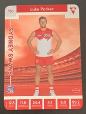 2023 AFL Teamcoach Silver-Choose From Dropdown List-Single Card-NM