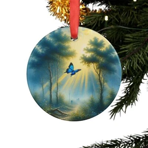 Remembrance Ornament 2, Personalized Two-Sided Acrylic Keepsake, Thoughtful Gift - Picture 1 of 5
