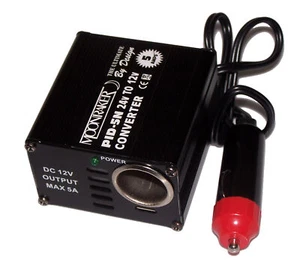 B Grade VOLTAGE REDUDER - 24-12V (5 AMP) SINGLE SOCKET PLUG IN - Picture 1 of 1