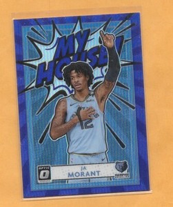 2020-2021 Donruss Optic Ja Morant My House Sp Purple Holo Prizm,Grizzlies #3.