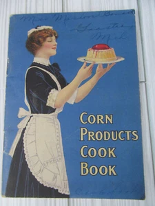 Old Corn Products Recipe Book Emma Hewitt 1920s Karo Color Food Dishes Vtg A1 - Picture 1 of 10