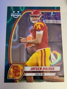 Jayden Maiava 2024 Bowman cromo U fútbol verde azulado lava RC USC - Imagen 1 de 2