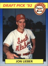 1992 Front Row Draft Picks #76 Jon Lieber  
