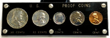 1961 U. S Silver Proof Set in Capital Lucite Holder Very Nice Condition!